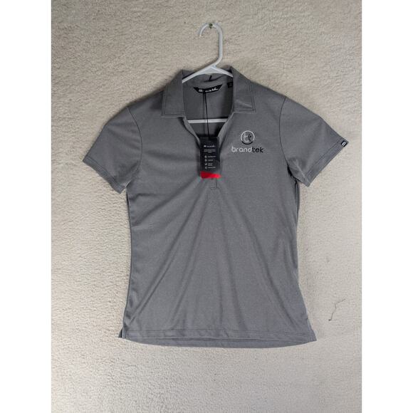 NEW Travis Mathew Polo Shirt Womens Medium Gray Pure Coto Performance Stretch - Picture 1 of 16